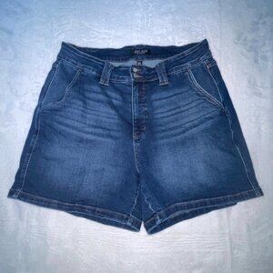 Judy Blue Los Angeles Jean Short Women 34x17 Size 3XL Blue Denim Regular Fit